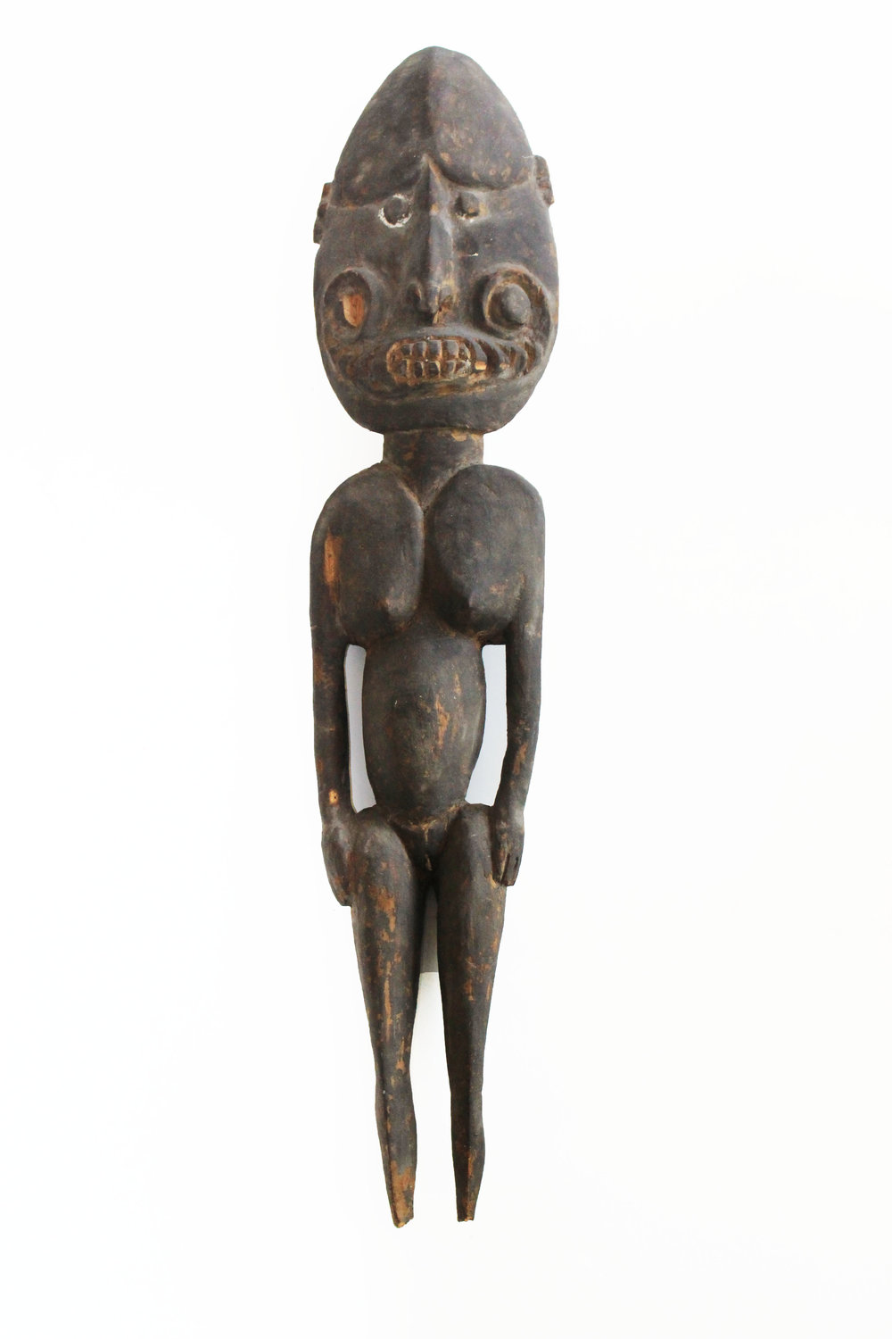 Unknown, Female carved ancestral figure