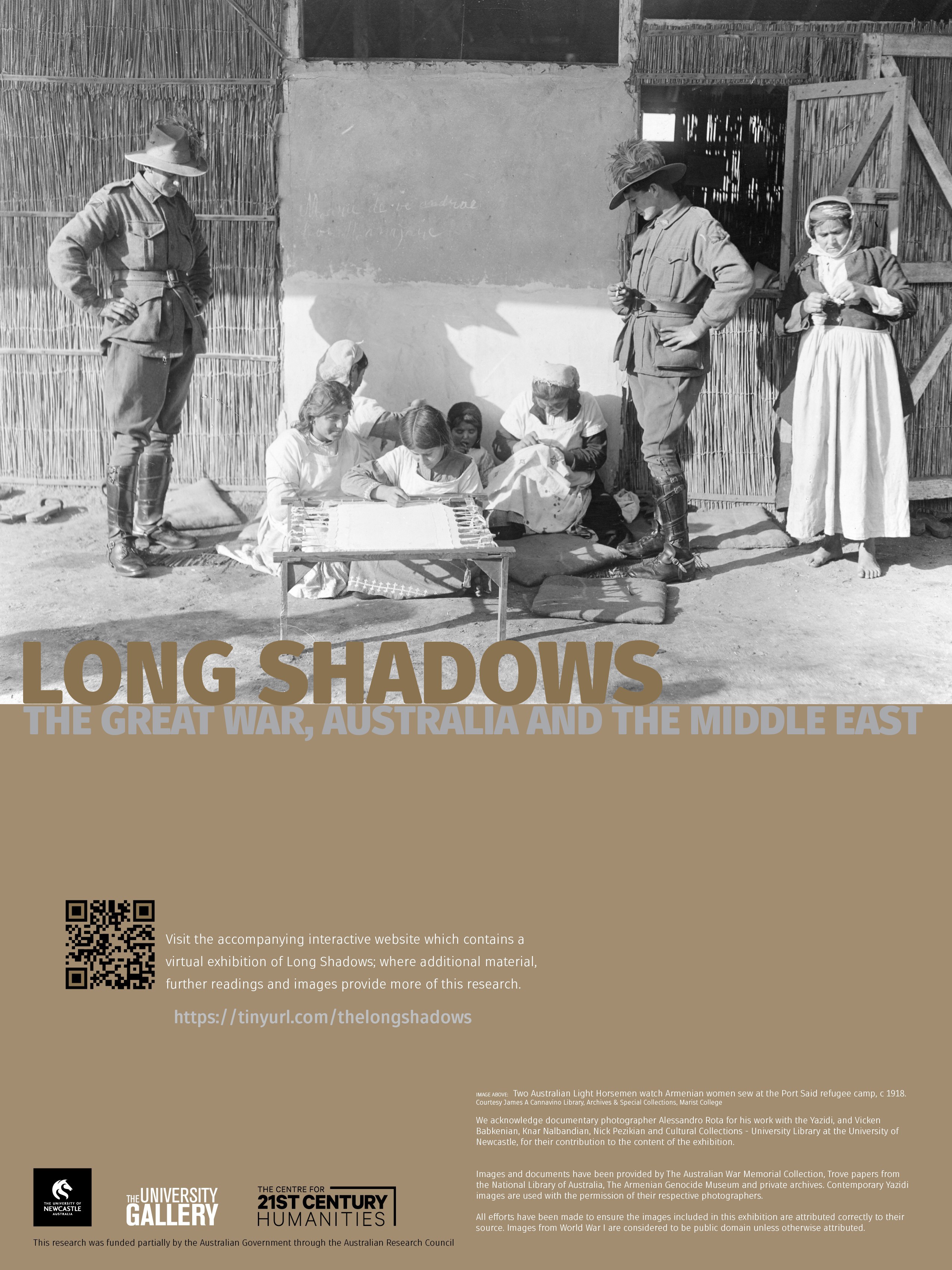 INTRODUCTION TO LONG SHADOWS: THE GREAT WAR, AUSTRALIA AND THE MIDDLE EAST