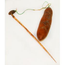 Lime Gourd and Bone Pallette