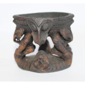 Wooden Betel Nut Mortar #1