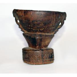 Wooden Betel Nut Mortar #4