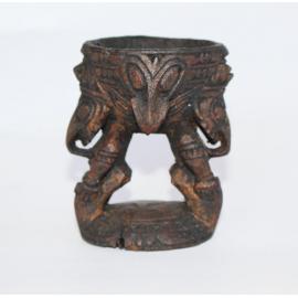 Wooden Betel Nut Mortar #5