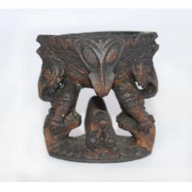 Wooden Betel Nut Mortar #9