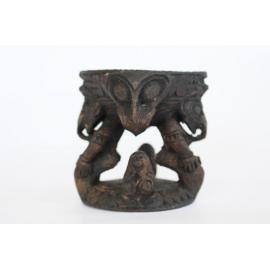 Wooden Betel Nut Mortar #10