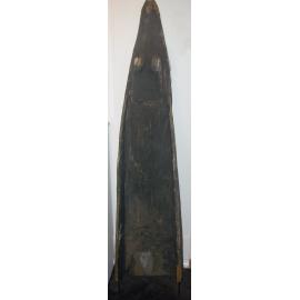Unknown, Wooden carved canoe