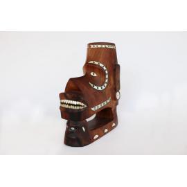 Unknown, Head hunters canoe idol