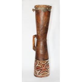 Unknown, Decorative carved wooden drum