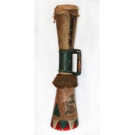 Unknown, Decorative carved wooden drum