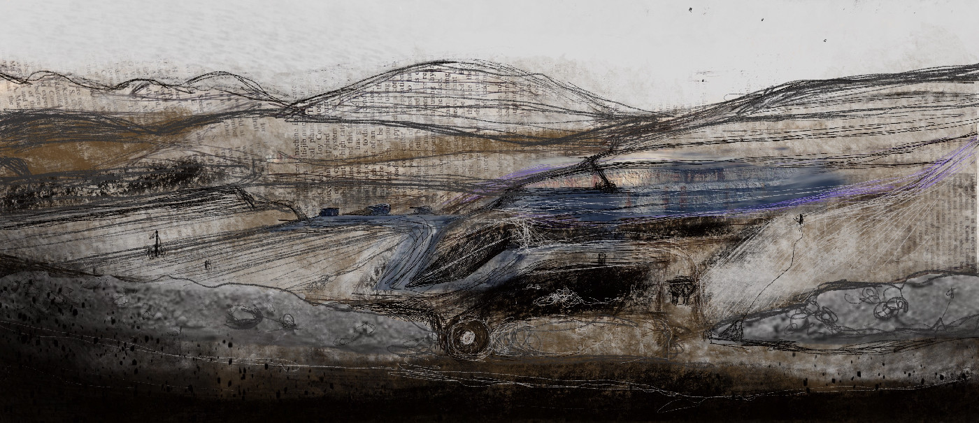 IMAGE: Emma Florence May, Void of layered meanings, 2025, digital drawing