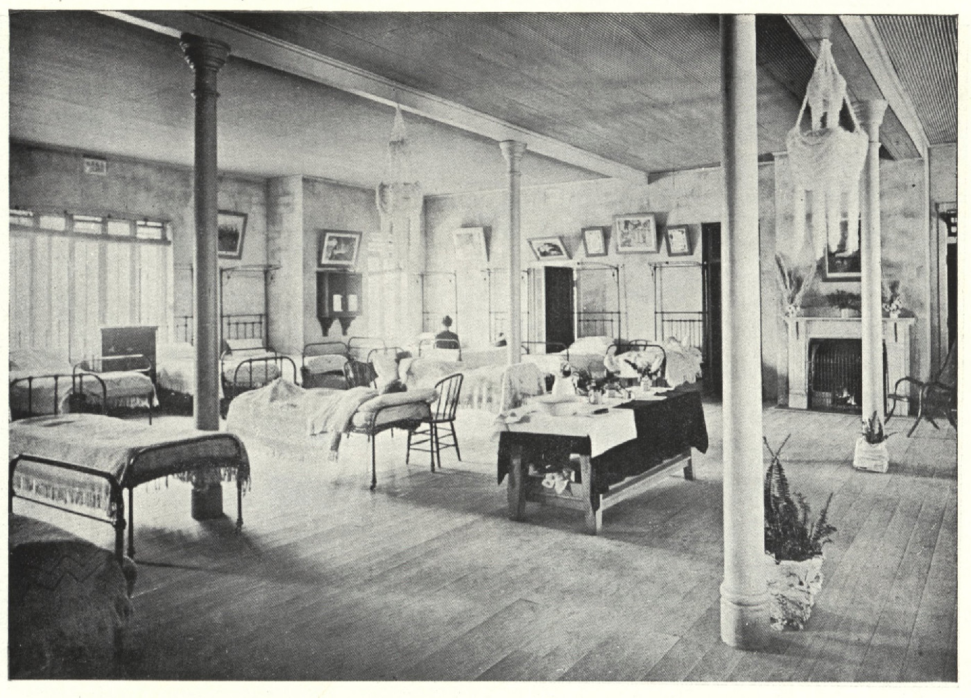Interior Of Women’s Ward, Goodna 1913, Reproduced Courtesy of The State Library Of Queensland, Image No. Ape-045-0001-0029
